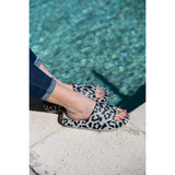 PreOrder | Gray Leopard Insanely Comfy -Beach or Casual Slides*