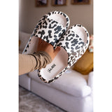 PreOrder | White Leopard Insanely Comfy -Beach or Casual Slides