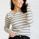 East Coast Breeze Striped Top