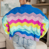 Every Single Moment Striped Cardigan