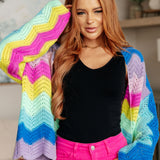 Every Single Moment Striped Cardigan