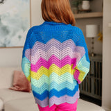 Every Single Moment Striped Cardigan