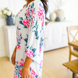 Forever Smitten Floral One Shoulder Dress