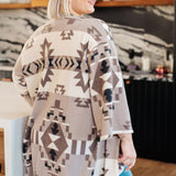 Full of Character Blanket Kimono