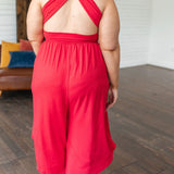 Good Idea Jumpsuit in Red