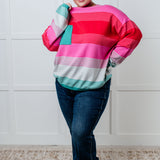 Gradual Feelings Striped Sweater