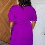 Hold And Squeeze Me Pleated Dress