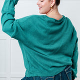 In Stitches Drop Shoulder Sweater