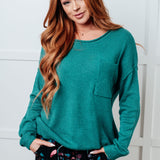 In Stitches Drop Shoulder Sweater