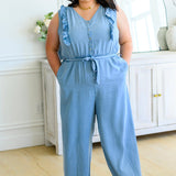 Johanna Chambray Jumpsuit