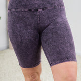 Blackberry Bermuda Biker Shorts