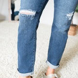 Rest Assured Judy Blue Boyfriend Jeans Size 15