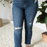 Rest Assured Judy Blue Boyfriend Jeans Size 15