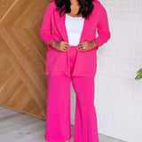 Magic 3/4 Blazer in Hot Pink