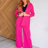 Magic 3/4 Blazer in Hot Pink