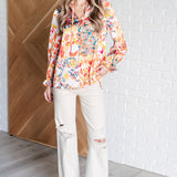 New Romantics Balloon Sleeve Boho Blouse