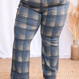 Perfectly Plaid - Judy Blue Straight Leg