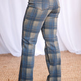 Perfectly Plaid - Judy Blue Straight Leg