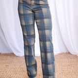 Perfectly Plaid - Judy Blue Straight Leg