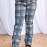 Perfectly Plaid - Judy Blue Straight Leg