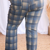 Perfectly Plaid - Judy Blue Straight Leg