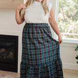 Plaid Perfection Maxi Skirt