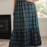 Plaid Perfection Maxi Skirt