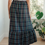 Plaid Perfection Maxi Skirt