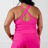 Raising Heart Rate Cutout Runsie In Sonic Pink