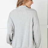 Rogue Runner Half Zip Jacket in Heather Grey