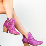 Fiera Booties in Pink