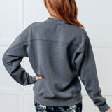 Settle In Mock Neck Sweatshirt