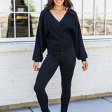 Show Stopper Sweater In Black