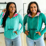 Audre Half Zip Hoodie in Six Colors