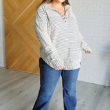 Striped Serendipity Pullover