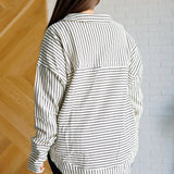 Striped Serendipity Pullover