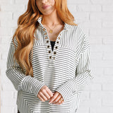 Striped Serendipity Pullover