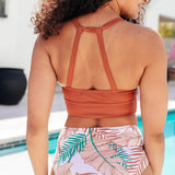 Tahiti Tropical Print Swim Bottoms