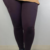 Chocolate Leggings w/ Pockets