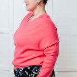 Very Understandable V-Neck Sweater in Pink