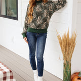 Where Are We Going Mock Neck Pullover