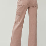 RISEN Full Size High Rise Wide Leg Cargo Jeans