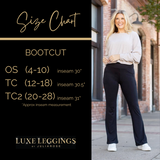 PreOrder  | The Liz - Crossover 30"  Bootcut Leggings with Pockets Round 2