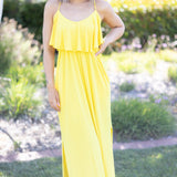 Unleash Your Beauty - Yellow Maxi