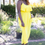 Unleash Your Beauty - Yellow Maxi