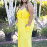 Unleash Your Beauty - Yellow Maxi