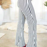 Stay Between The Lines - Flare Pants