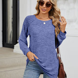 Round Neck Long Sleeve T-Shirt