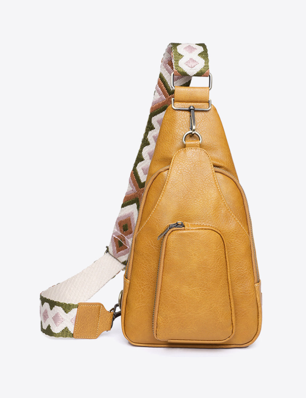 Adored Take A Trip PU Leather Sling Bag