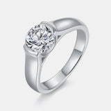 1.5 Carat Moissanite 925 Sterling Silver Ring